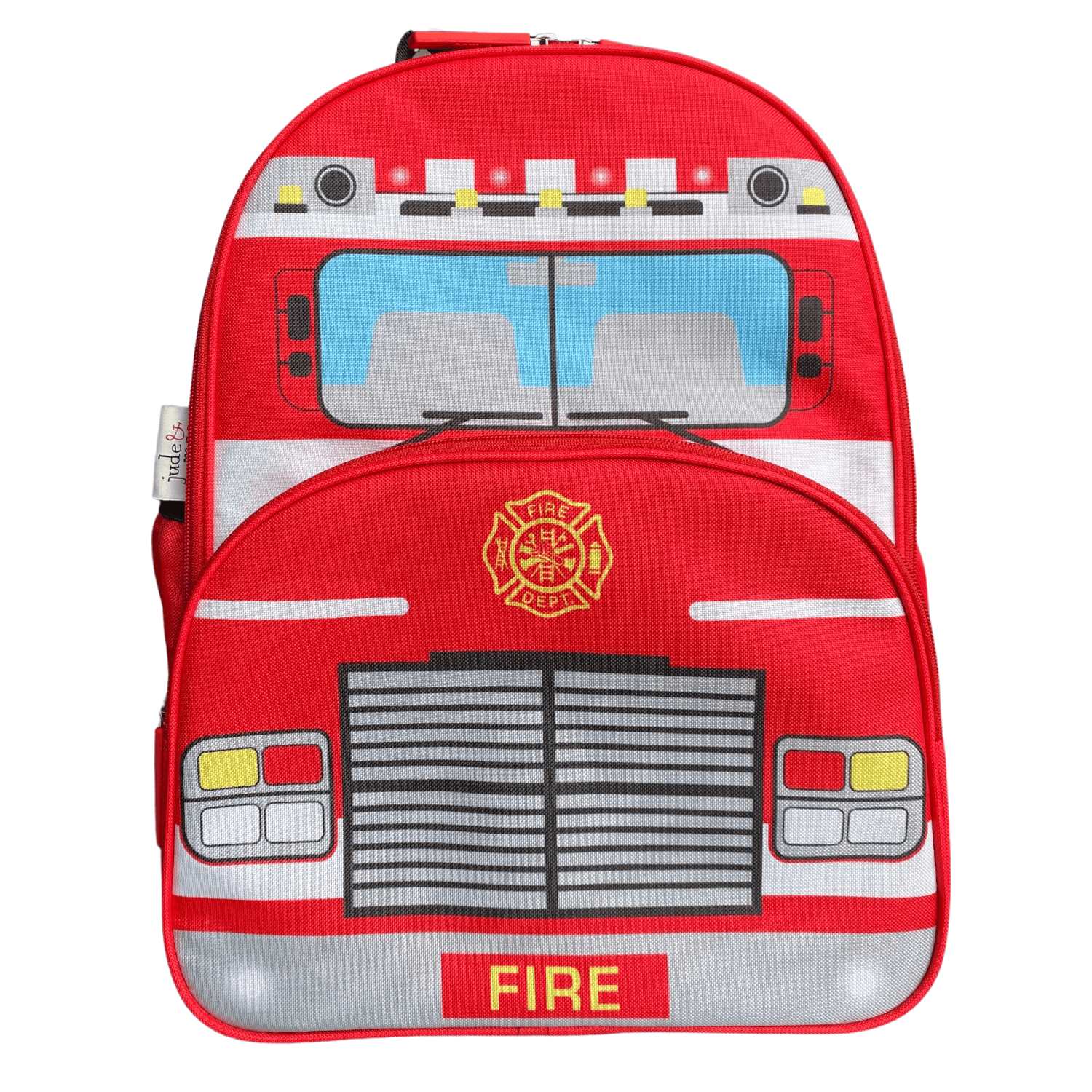 Kids Fire Truck Backpack for preschool, daycare, kindergarten