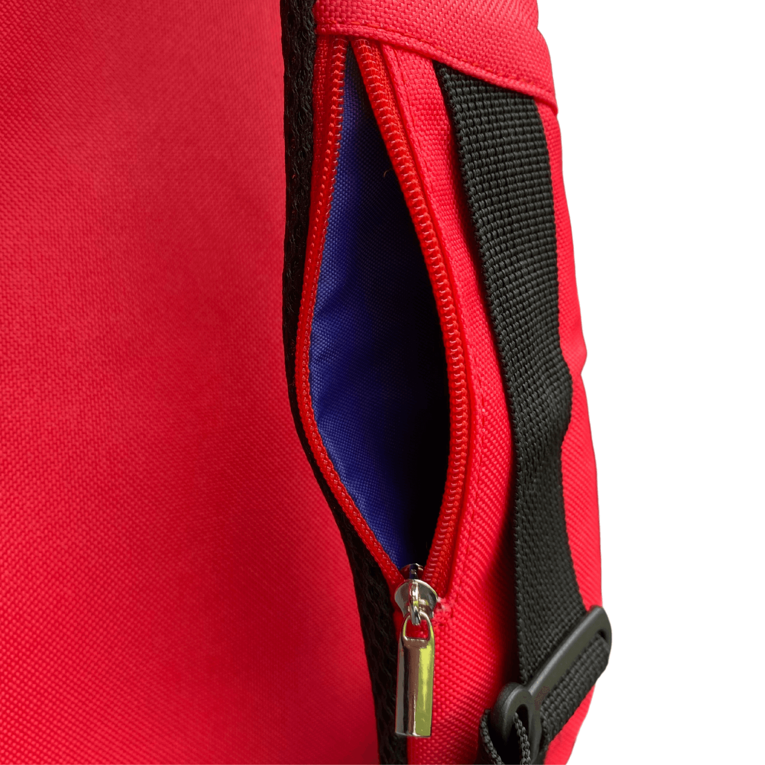 Shoulder strap pocket of jude&moo Fire Truck Backpack