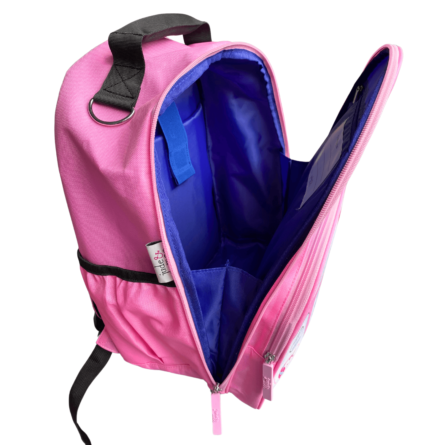 Inside of jude&moo Ice cream Truck Kids backpack for Boys and Girls